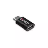 Lindy USB 3.2 Type C į C 100 W duomenų blokatorius, USB Type C, USB Type C, juoda