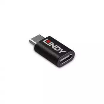 Lindy USB 3.2 Type C į C 100 W duomenų blokatorius, USB Type C, USB Type C, juoda