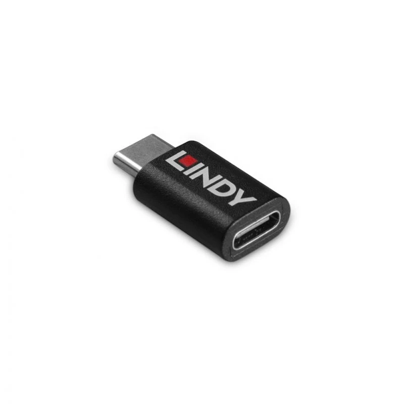 Lindy USB 3.2 Type C į C 100 W duomenų blokatorius, USB Type C, USB Type C, juoda