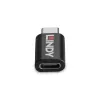 Lindy USB 3.2 Type C į C 100 W duomenų blokatorius, USB Type C, USB Type C, juoda