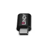 Lindy USB 3.2 Type C į C 100 W duomenų blokatorius, USB Type C, USB Type C, juoda