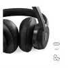 Hama BT700 Headset Wireless Head-band Calls/Music USB Type-C Juoda