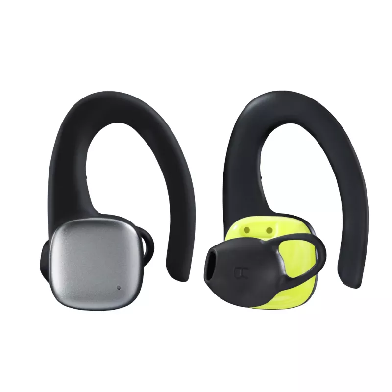 Hama Spirit Athletics ausinės True Wireless Stereo (TWS) ausų kabliukai sportinės Bluetooth juodos