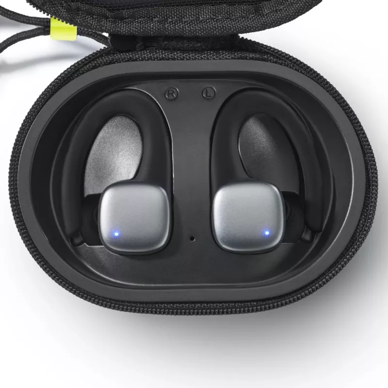 Hama Spirit Athletics ausinės True Wireless Stereo (TWS) ausų kabliukai sportinės Bluetooth juodos