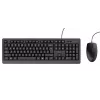 Trust TKM-250 klaviatūra Pelė komplekte Biuro USB QWERTZ Vokiška Juoda