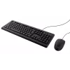 Trust TKM-250 klaviatūra Pelė komplekte Biuro USB QWERTZ Vokiška Juoda
