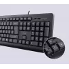 Trust TKM-250 klaviatūra Pelė komplekte Biuro USB QWERTZ Vokiška Juoda