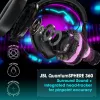 JBL Quantum One Juoda, laidinės, Žaidimams, 20 - 20000 Hz, 526 g, Ausinės, Juoda
