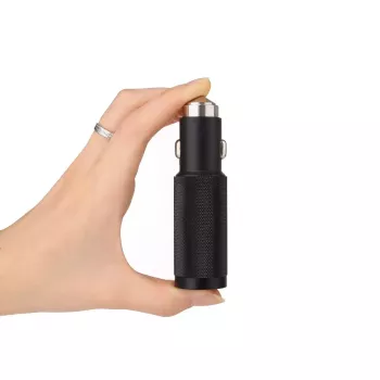 Išorinė baterija RealPower 219736 2400 mAh juoda