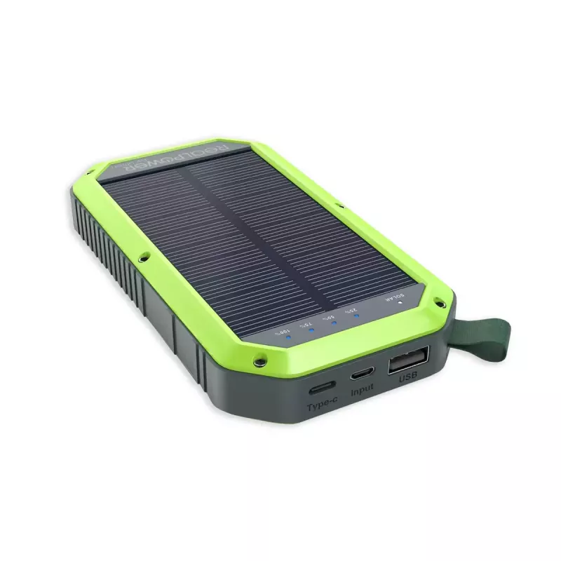 Nešiojama baterija RealPower PB-10000 Solar 10000 mAh