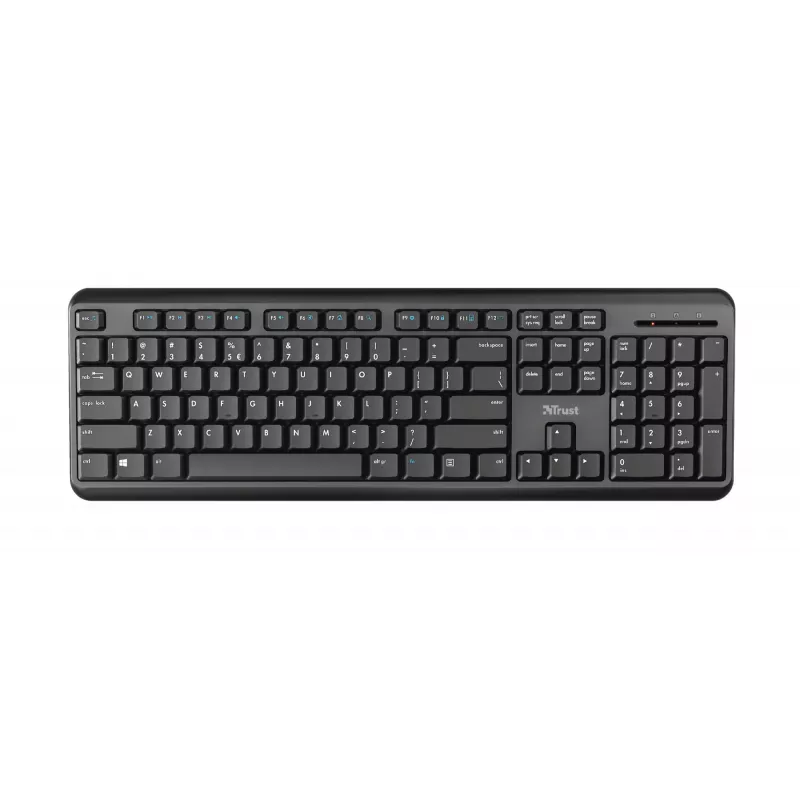 Trust Ody klaviatūra Office RF Wireless QWERTZ German Juoda