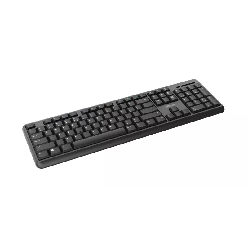 Trust Ody klaviatūra Office RF Wireless QWERTZ German Juoda
