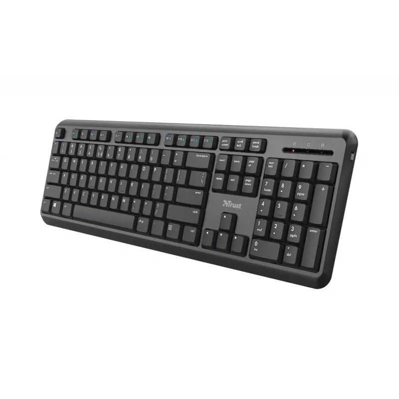 Trust Ody klaviatūra Office RF Wireless QWERTZ German Juoda