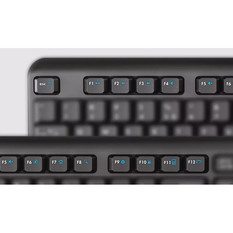 Trust Ody klaviatūra Office RF Wireless QWERTZ German Juoda