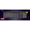 Žaidimų klaviatūra Trust GXT 871 Zora mechaninė USB RGB juoda