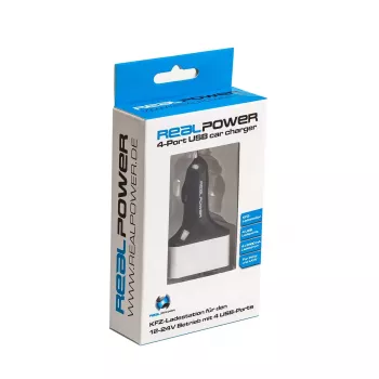 Mobiliojo įrenginio įkroviklis RealPower 176636