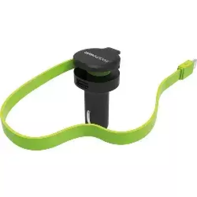 Mobiliojo įrenginio įkroviklis RealPower 257636 Universal Juoda Green