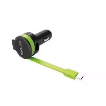 Mobiliojo įrenginio įkroviklis RealPower 257636 Universal Juoda Green