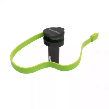 Mobiliojo įrenginio įkroviklis RealPower 257637 Universalus Juoda Žalia