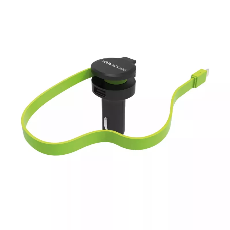 Mobiliojo įrenginio įkroviklis RealPower 257637 Universalus Juoda Žalia