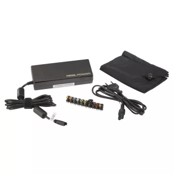 Maitinimo adapteris Inverteris RealPower 140474 Patalpoje 40 W Juodas