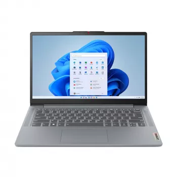 Lenovo IdeaPad plonas 3 14IAN8 Intel Core i3 N-series i3-N305 nešiojamas kompiuteris 35,6 cm (14 colių) Full HD 8 GB LPDDR5-SDRAM 512 GB SSD Wi-Fi 6 (802.11ax) Windows 11 Pro German Pilka