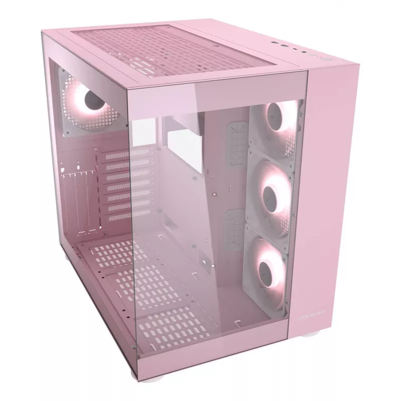 PC korpusas COUGAR Gaming FV150 RGB Midi Tower Rožinis