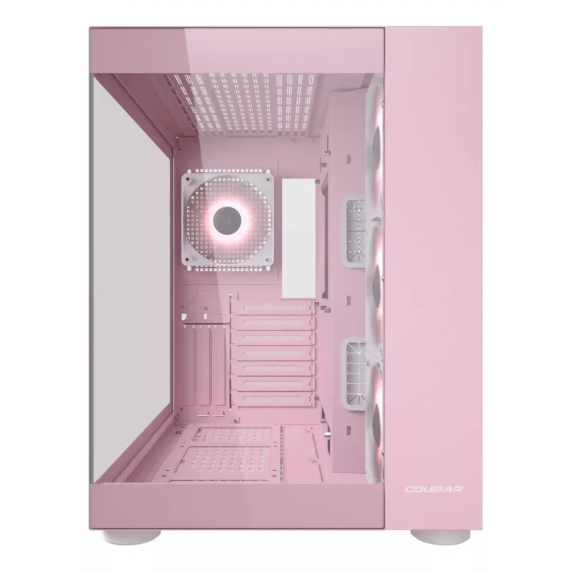 PC korpusas COUGAR Gaming FV150 RGB Midi Tower Rožinis