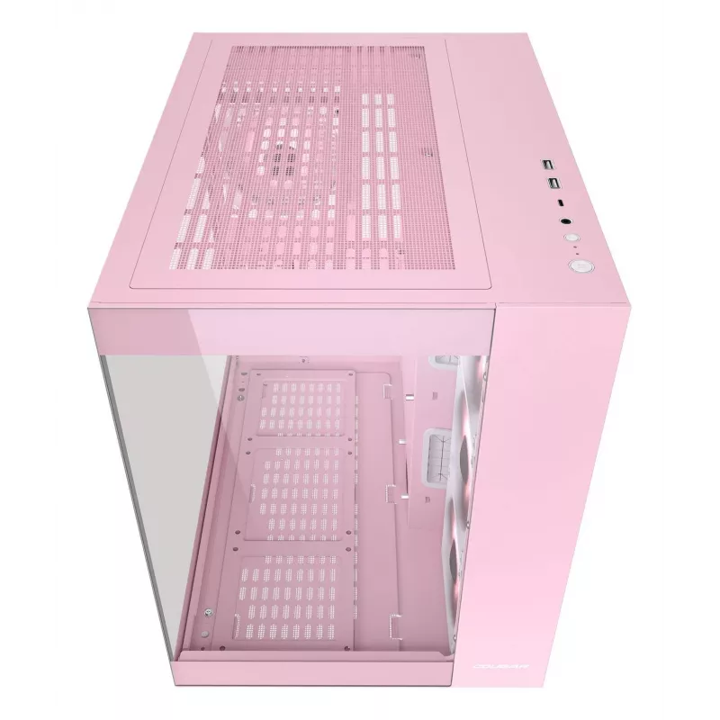 PC korpusas COUGAR Gaming FV150 RGB Midi Tower Rožinis