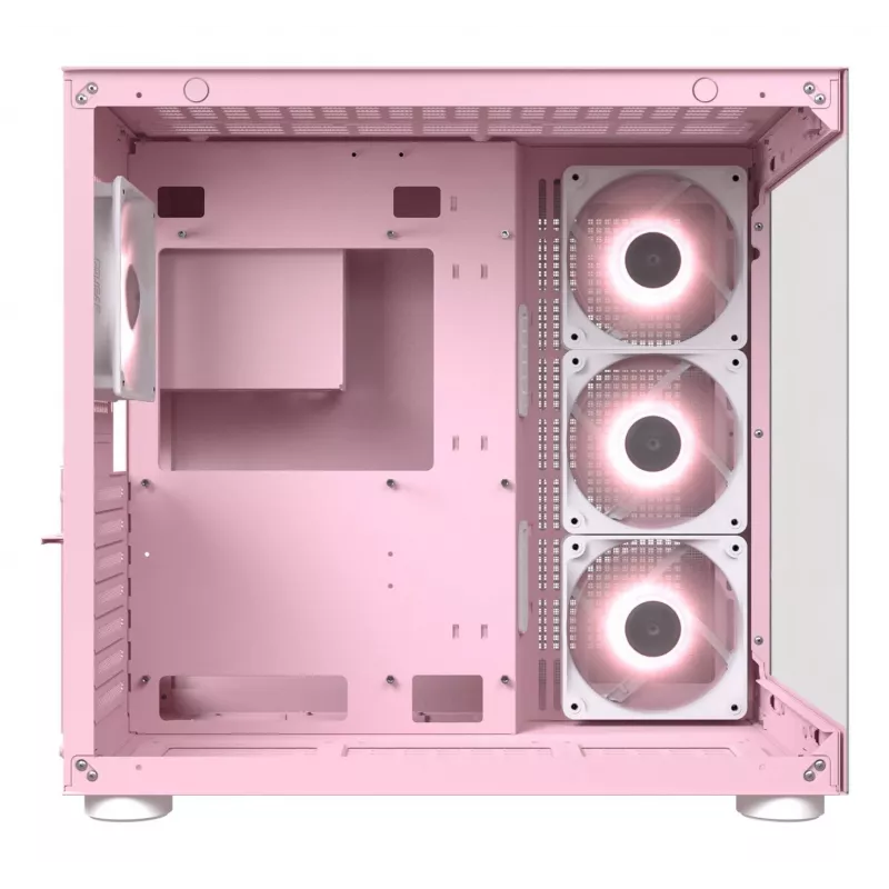 PC korpusas COUGAR Gaming FV150 RGB Midi Tower Rožinis