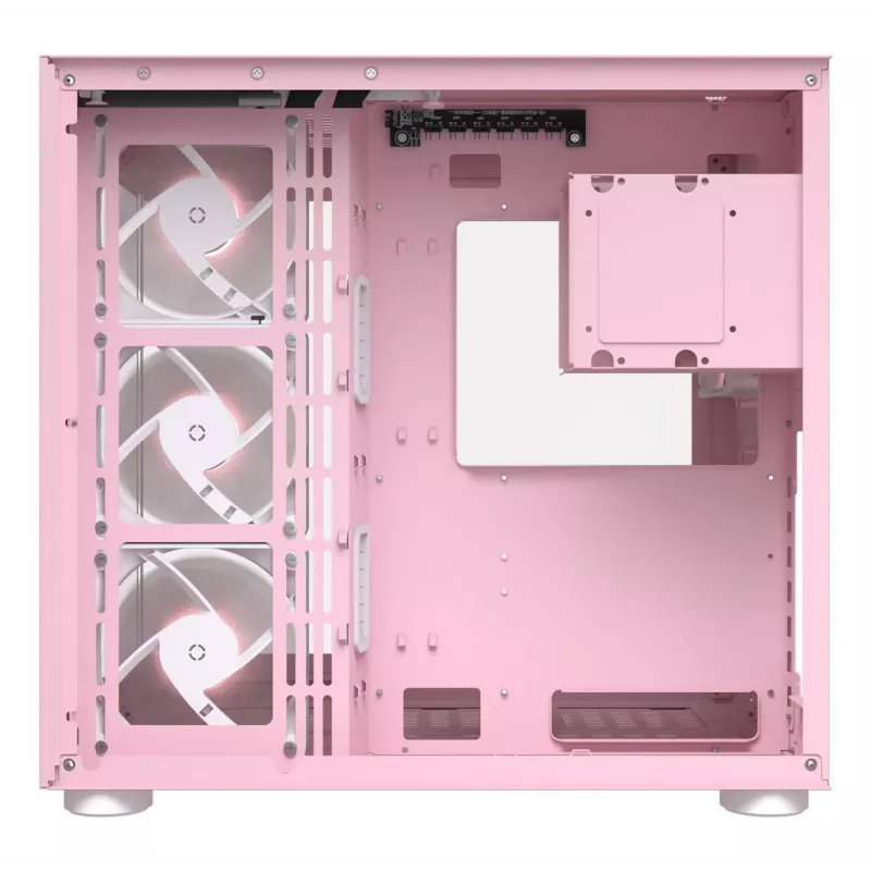 PC korpusas COUGAR Gaming FV150 RGB Midi Tower Rožinis