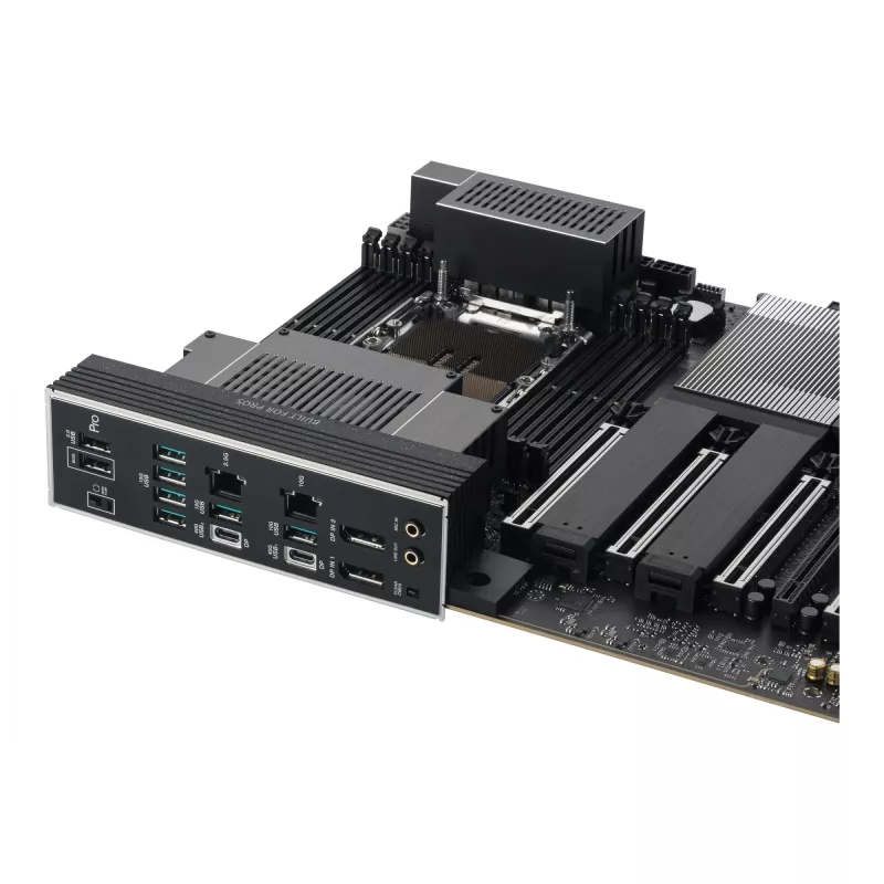 Motininė plokštė ASUS PRO WS W890-SAGE — Intel W890, LGA 4710-2, CEB, 8× DIMM, DDR5, Quad-channel, 2.5G ir 10G Ethernet