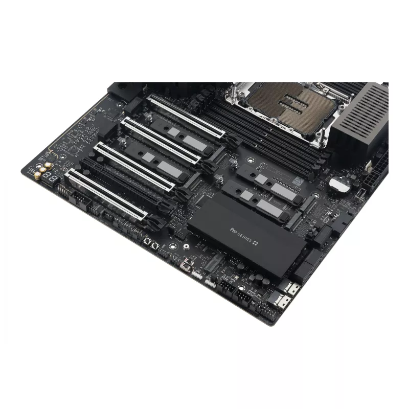 Motininė plokštė ASUS PRO WS W890-SAGE — Intel W890, LGA 4710-2, CEB, 8× DIMM, DDR5, Quad-channel, 2.5G ir 10G Ethernet