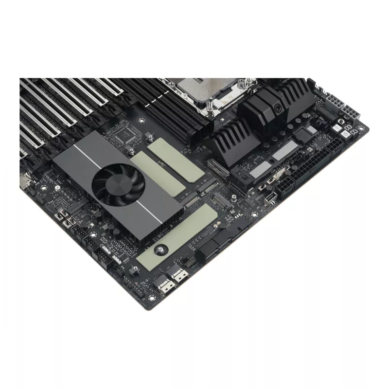Motininė plokštė ASUS Pro WS W890E-SAGE SE — Intel W890, LGA 4710-2, EEB, 8x DIMM DDR5, aštuonių kanalų, 10GbE
