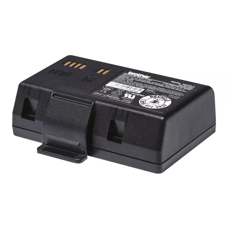 Baterija Brother etikečių spausdintuvams PABT009 – suderinama su RJ-3035B ir RJ-3055WB, 1 vnt., juoda