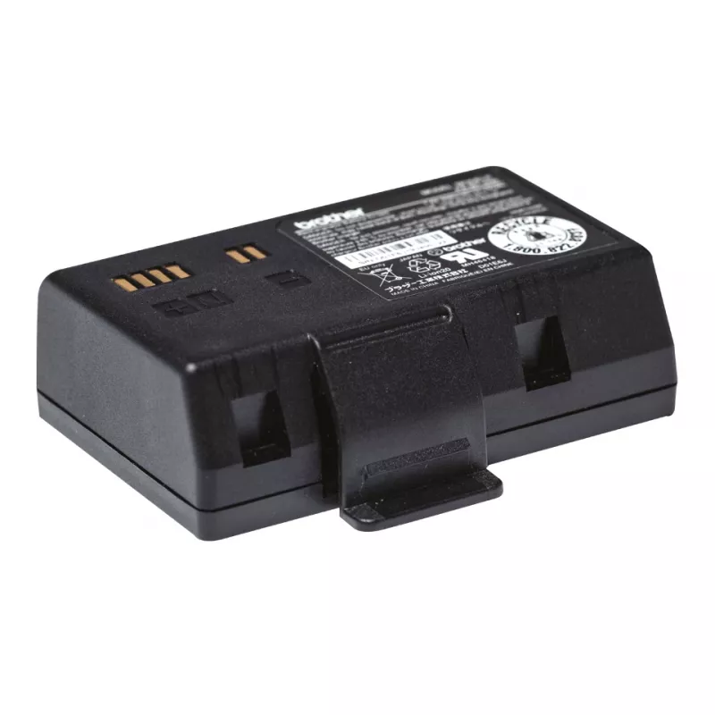 Baterija Brother etikečių spausdintuvams PABT009 – suderinama su RJ-3035B ir RJ-3055WB, 1 vnt., juoda