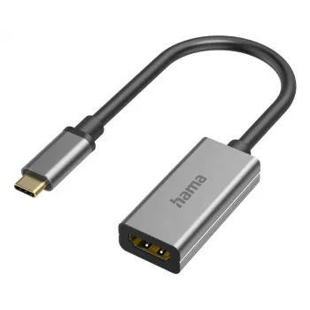 Hama 00200303 kabelio lyties keitiklis USB-C HDMI Pilka