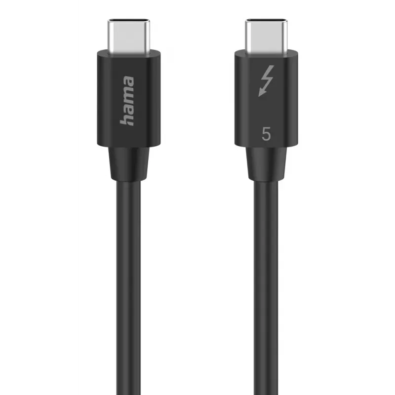 Hama USB-C USB laidas USB 3.2 Gen 2 (3.1 Gen 2) 1 m USB C juoda