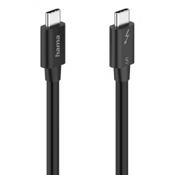 Hama USB-C USB laidas USB 3.2 Gen 2 (3.1 Gen 2) 1 m USB C juoda