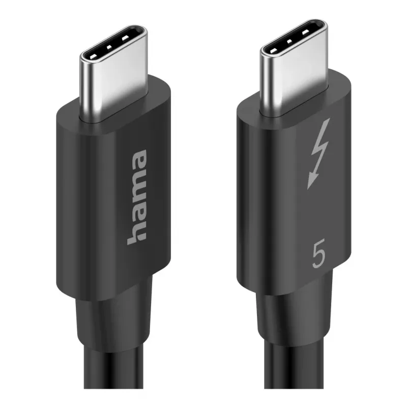 Hama USB-C USB laidas USB 3.2 Gen 2 (3.1 Gen 2) 1 m USB C juoda