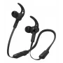 Hama Freedom Neck III ausinės belaidės užkabinamos už ausies, į ausis įdedamos sportinės Bluetooth juodos