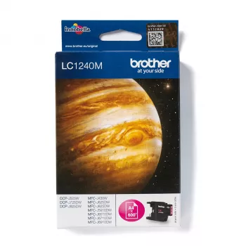 Brother LC1240M rašalo kasetė 1 vnt. Originali purpurinė