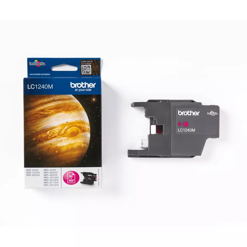 Brother LC1240M rašalo kasetė 1 vnt. Originali purpurinė