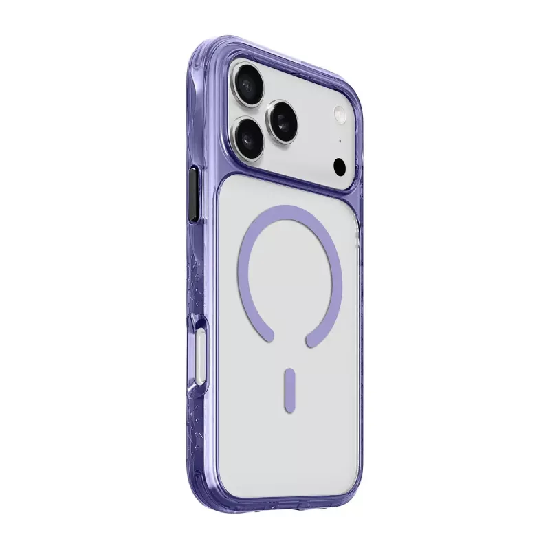 LAUT CRYSTAL MATTER dėklas, skirtas iPhone 17 Pro 16 cm, violetinis permatomas