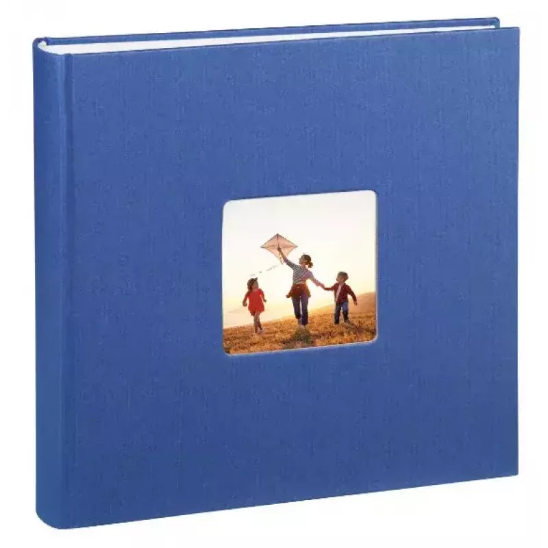 Hama Fine Art nuotraukų albumas Mėlynas 400 lapų 10 x 15 Knyginis įrišimas