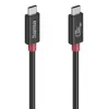 Hama USB-C laidas, E-Marker, USB4 Gen4, 80 Gbit/s, 5 A, 240 W, 1,00 m