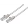 Intellinet tinklo pataisomasis laidas, Cat6, 10m, pilkas, varis, S/FTP, LSOH / LSZH, PVC, RJ45, auksuoti kontaktai, neužkabinamas, su apsauga, garantija visam naudojimo laikui