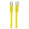 Intellinet tinklo komutacinis kabelis, Cat6, 15 m, geltonas, varis, S/FTP, LSOH / LSZH, PVC, RJ45, paauksuoti kontaktai, neužkabinamas, su apsauginiu gaubteliu, garantija visam laikui