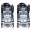 Intellinet tinklo komutacinis kabelis, Cat6, 2 m, juodas, varis, S/FTP, LSOH / LSZH, PVC, RJ45, paauksuoti kontaktai, nesipainiojantis, su apsauginiu gaubteliu, garantija visam naudojimo laikui