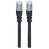 Intellinet tinklo komutacinis kabelis, Cat6, 2 m, juodas, varis, S/FTP, LSOH / LSZH, PVC, RJ45, paauksuoti kontaktai, nesipainiojantis, su apsauginiu gaubteliu, garantija visam naudojimo laikui
